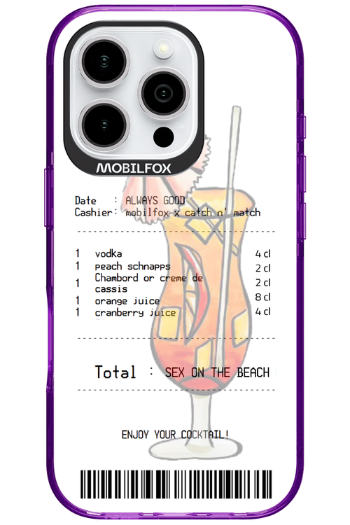 sex on the beach cocktail - Apple iPhone 16 Pro