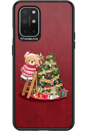 Christmas Bear (Burgundy) - OnePlus 8T