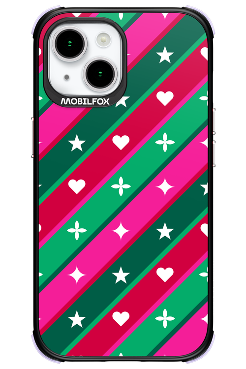 Christmas Stripes - Apple iPhone 15