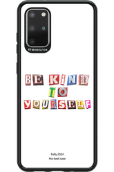 Be Kind To Yourself White - Samsung Galaxy S20+