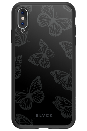 Black Butterflies - Apple iPhone XS Max