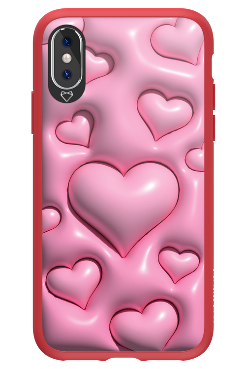 Hearts - Apple iPhone XS