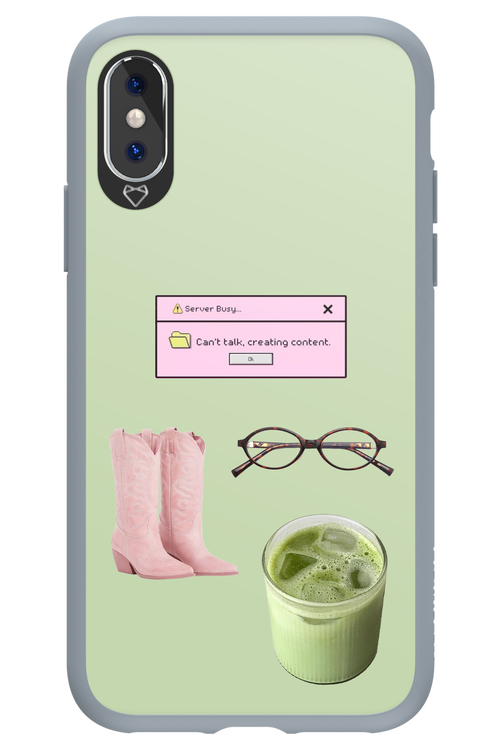 Matcha Babe - Apple iPhone X