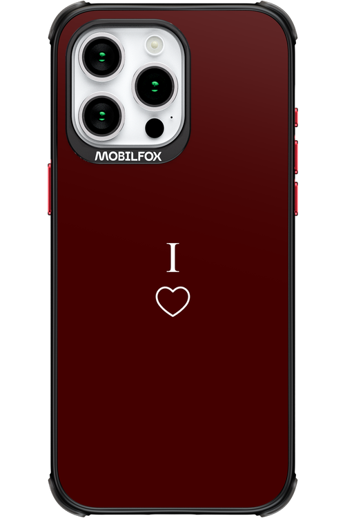 I Burgundia 2.0 - Apple iPhone 15 Pro Max
