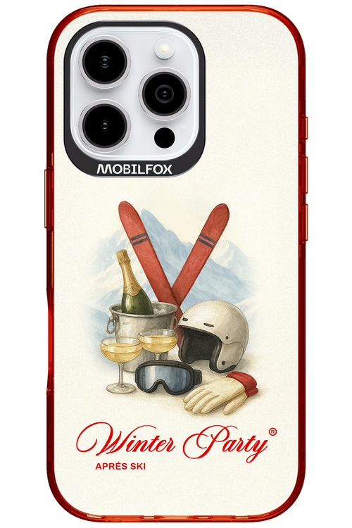 Winter Ski Party - Apple iPhone 16 Pro