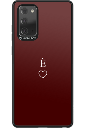 E Burgundia II 2.0 - Samsung Galaxy Note 20