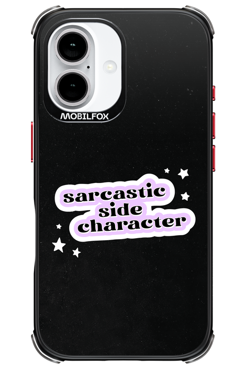 Sarcastic Black - Apple iPhone 16