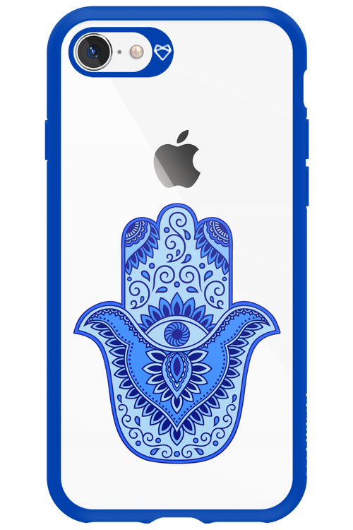 Hamsa Blue - Apple iPhone 8