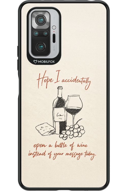 Bottle of wine 2.0 - Xiaomi Redmi Note 10S