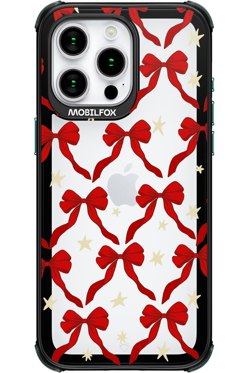 Bow & Stars (Transparent) - Apple iPhone 15 Pro Max