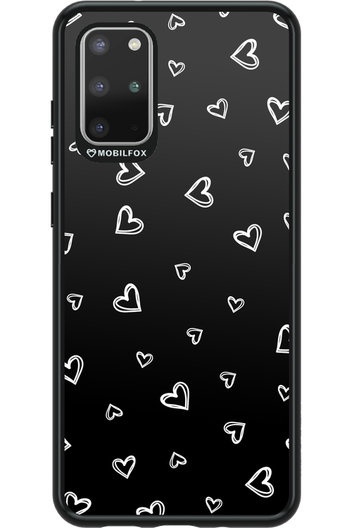 Monochrome Hearts 2.0 - Samsung Galaxy S20+