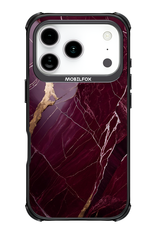 Burgundy Marble 2.0 - Apple iPhone 17 Pro