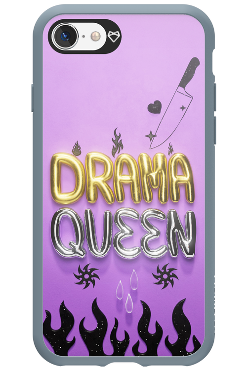 Drama Queen Purple - Apple iPhone SE 2020