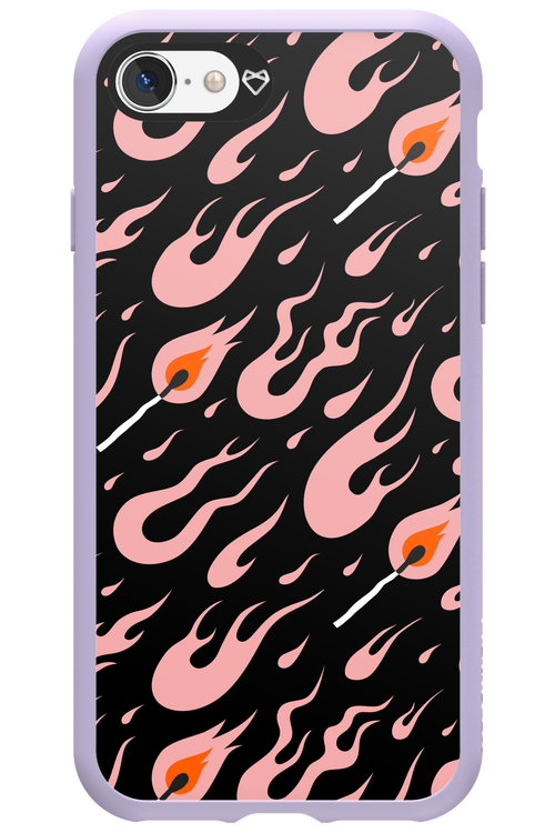 Hot Flames - Apple iPhone 8