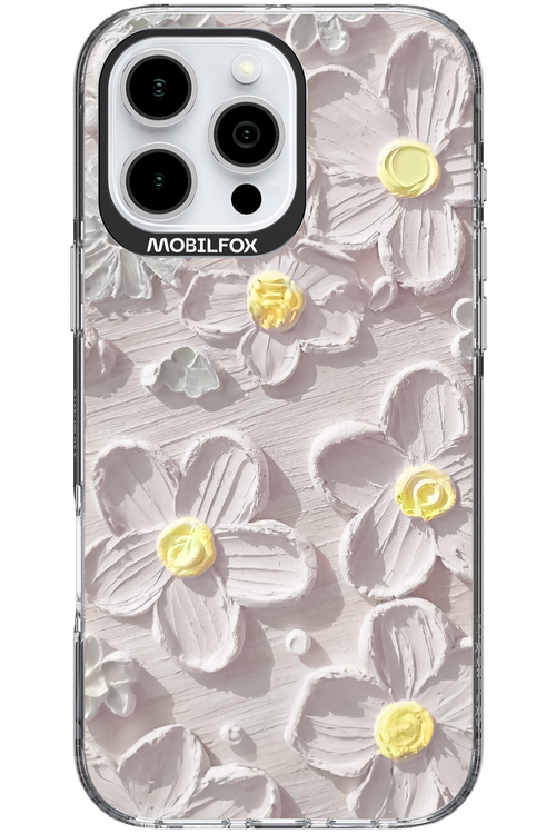 White Flowers - Apple iPhone 16 Pro Max