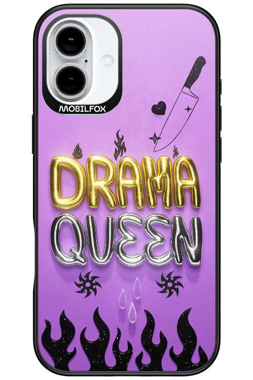 Drama Queen Purple - Apple iPhone 16 Plus