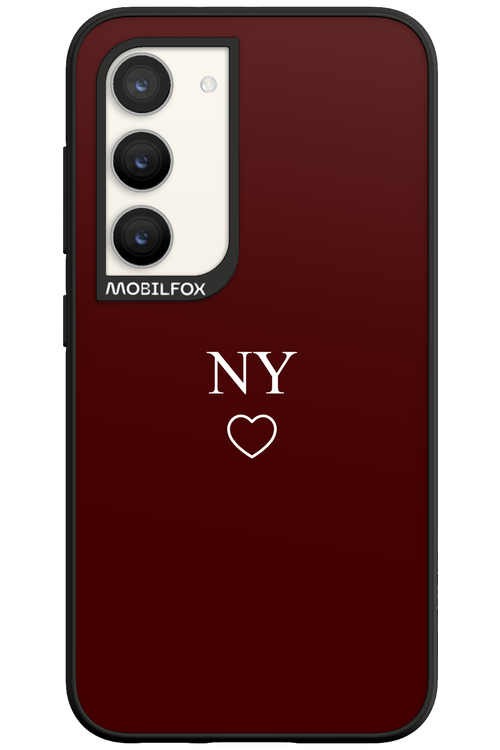 NY Burgundia 2.0 - Samsung Galaxy S23