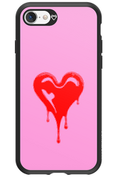 Heart Pink - Apple iPhone SE 2022