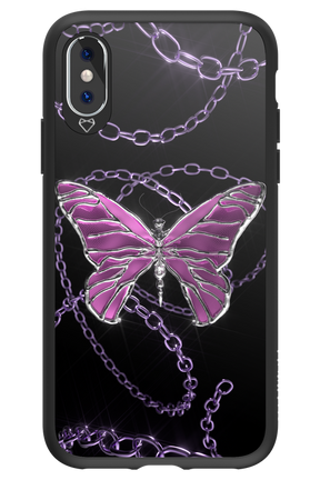 Butterfly Necklace - Apple iPhone X