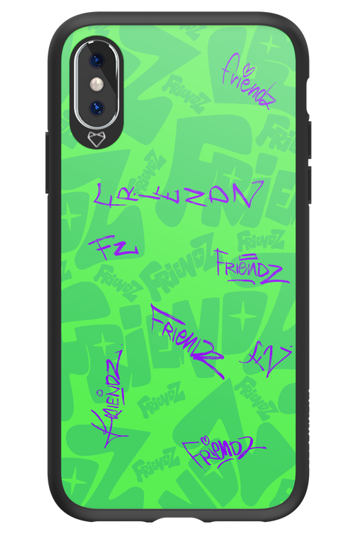 FRIENDZ Green - Apple iPhone XS