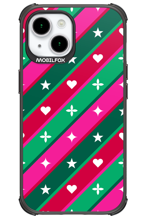 Christmas Stripes - Apple iPhone 15