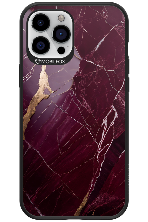 Burgundy Marble 2.0 - Apple iPhone 12 Pro Max