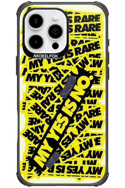 My yes is no 2.0 - Apple iPhone 16 Pro Max