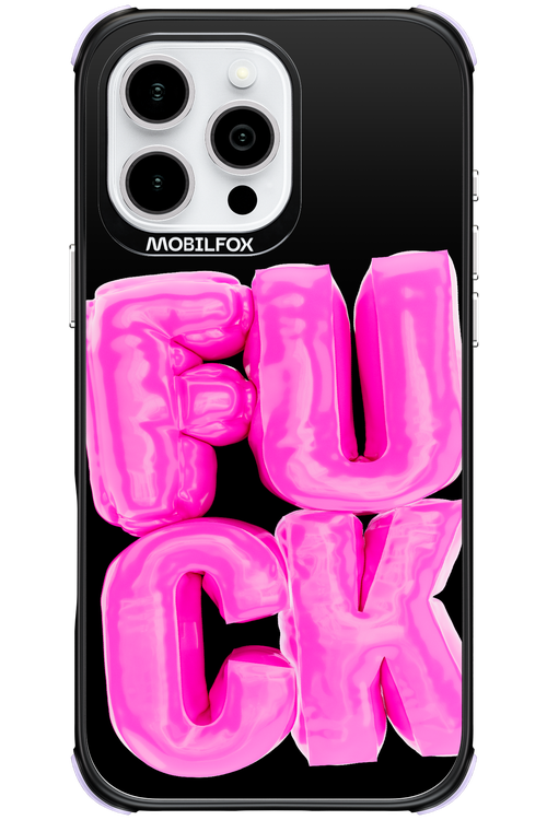 F*ck Black - Apple iPhone 16 Pro Max