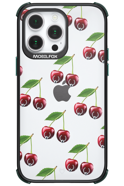 Spicy Cherries Transparent - Apple iPhone 14 Pro Max