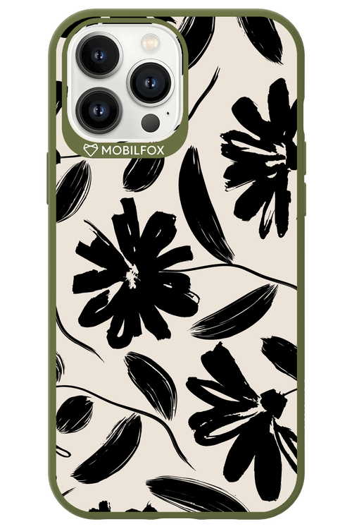 Monochrome Flowerss 2.0 - Apple iPhone 13 Pro Max