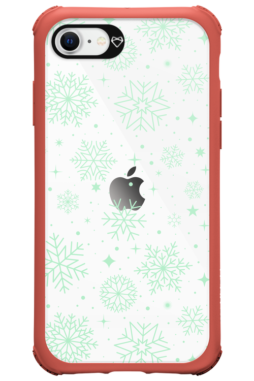 Tiffany's Snowflakes - Apple iPhone SE 2020