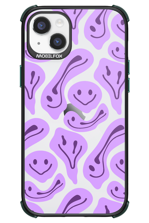 Fluid Smiley Purple - Apple iPhone 14 Plus