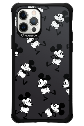 Iconic Mouse (antracite pattern) - Apple iPhone 12 Pro
