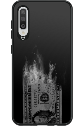 Money Burn B&W - Samsung Galaxy A50