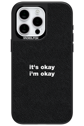 It_s Okay Leather - Apple iPhone 15 Pro Max
