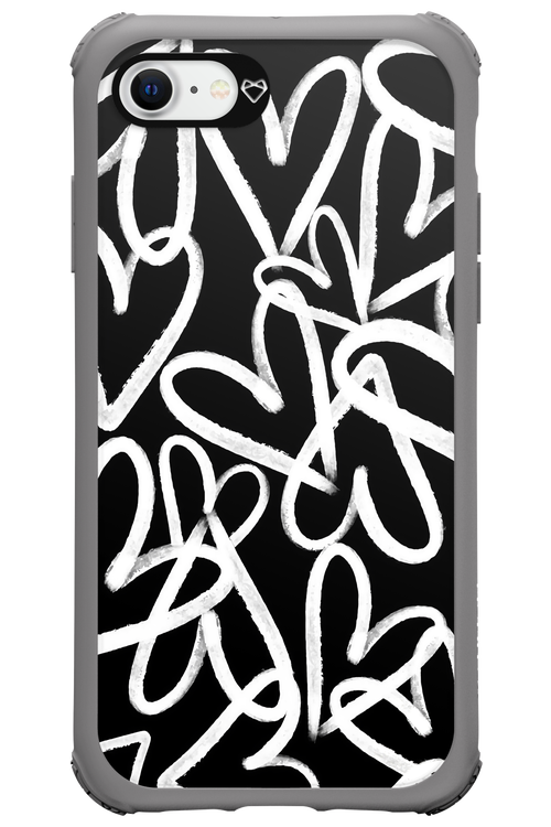 Heart Lines - Apple iPhone SE 2020