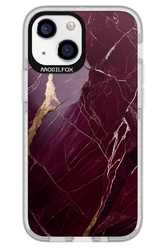Burgundy Marble - Apple iPhone 13 Mini