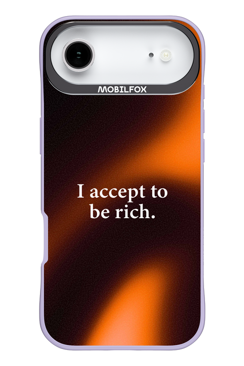 I accept to be rich - Apple iPhone 17 Air