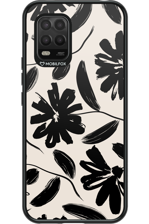 Monochrome Flowerss 2.0 - Xiaomi Mi 10 Lite 5G