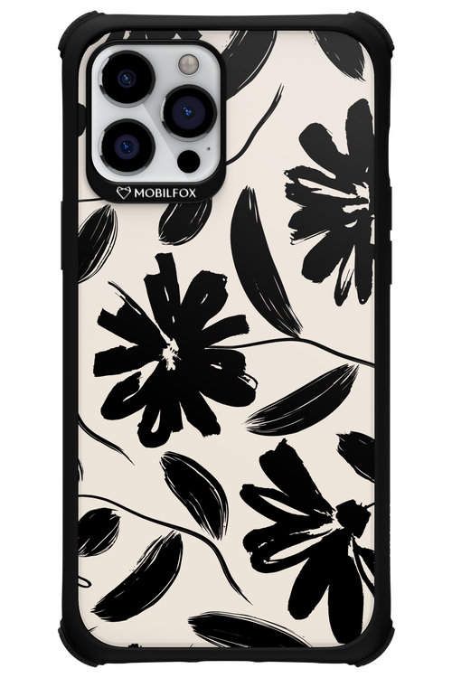 Monochrome Flowerss 2.0 - Apple iPhone 12 Pro Max