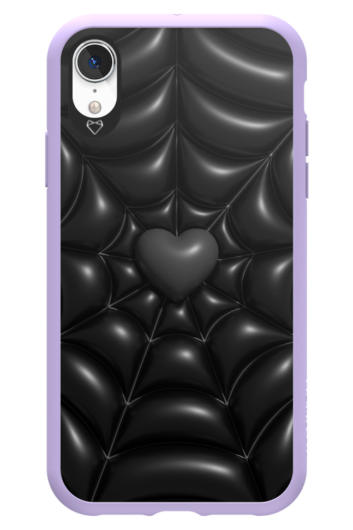 Black Spider Heart - Apple iPhone XR