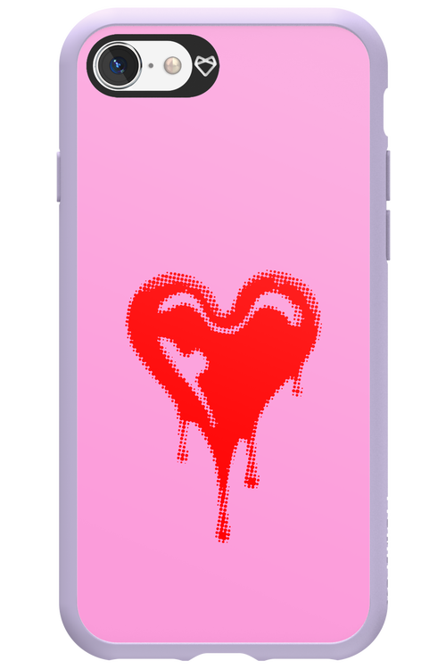 Heart Pink - Apple iPhone SE 2020