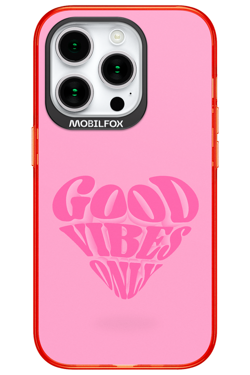 Good Vibes Heart - Apple iPhone 15 Pro