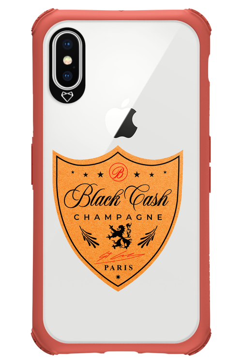 Black Cash Champagne - Apple iPhone XS