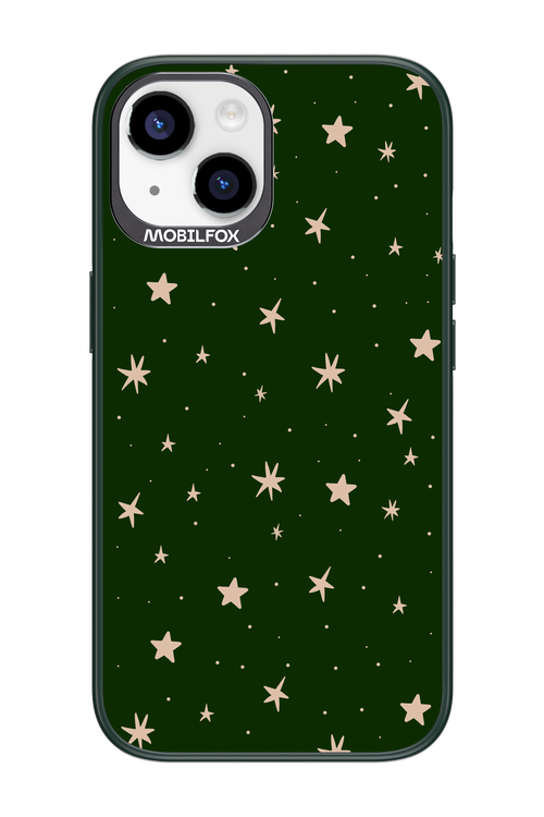 Forest Green Stars - Apple iPhone 14