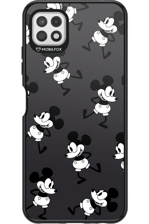 Iconic Mouse (antracite pattern) - Samsung Galaxy A22 5G