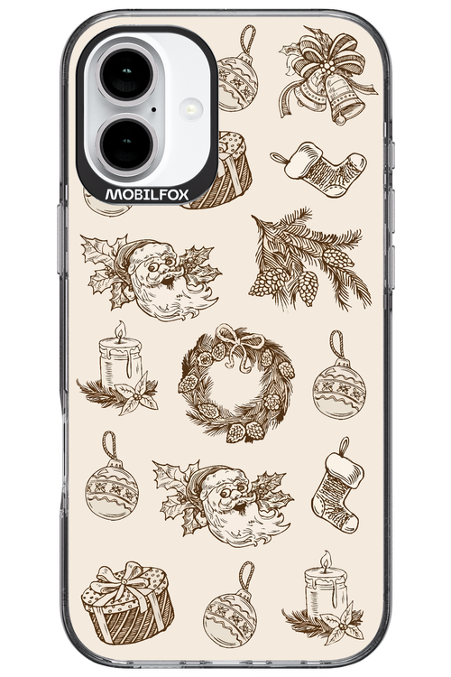 Christmas Paper - Apple iPhone 16 Plus