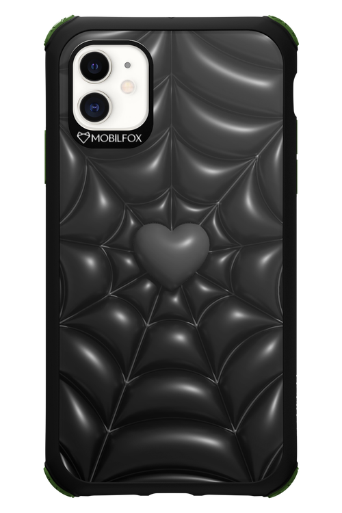 Black Spider Heart - Apple iPhone 11