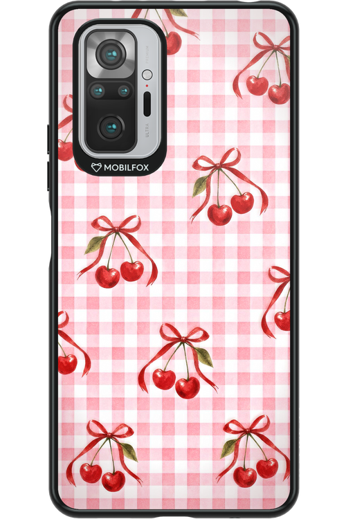 Pink Cherry Checked 2.0 - Xiaomi Redmi Note 10 Pro