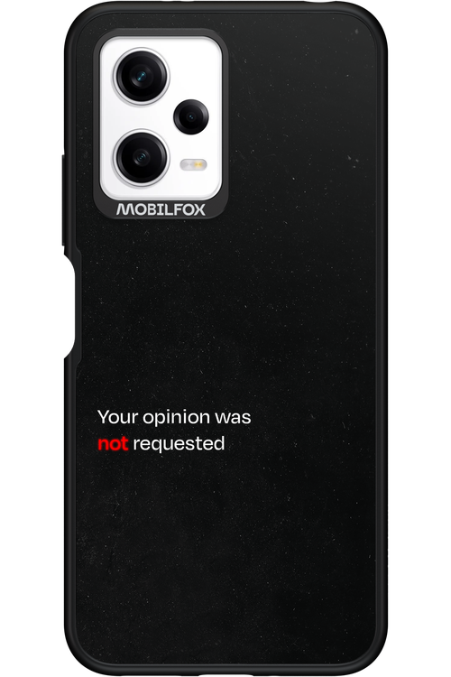 Not Requested 2.0 - Xiaomi Redmi Note 12 5G